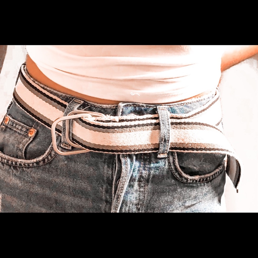 Stripped belt